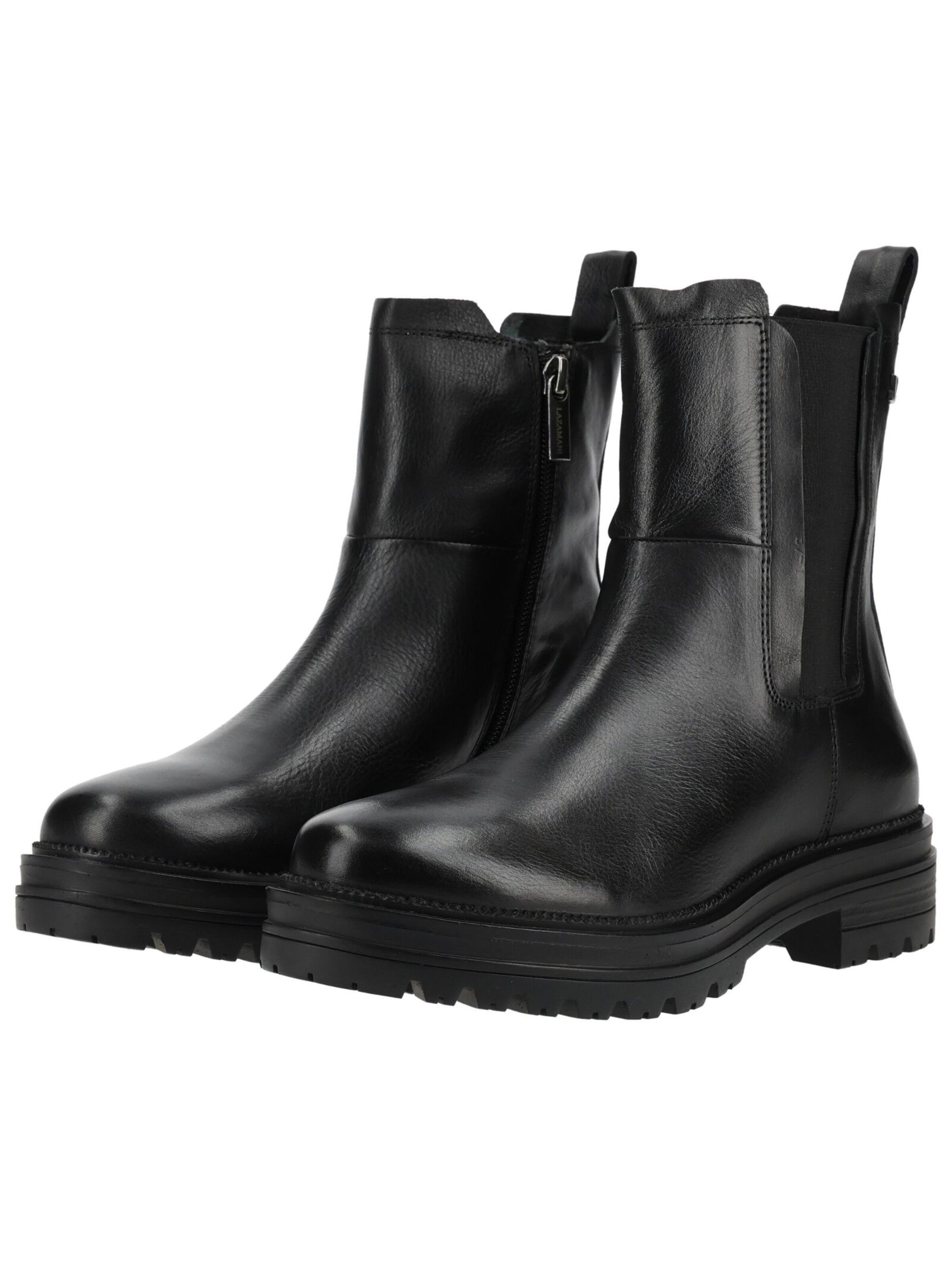 LAZAMANI Chelsea boots in Zwart