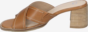 GERRY WEBER Mules 'Garda' in Brown