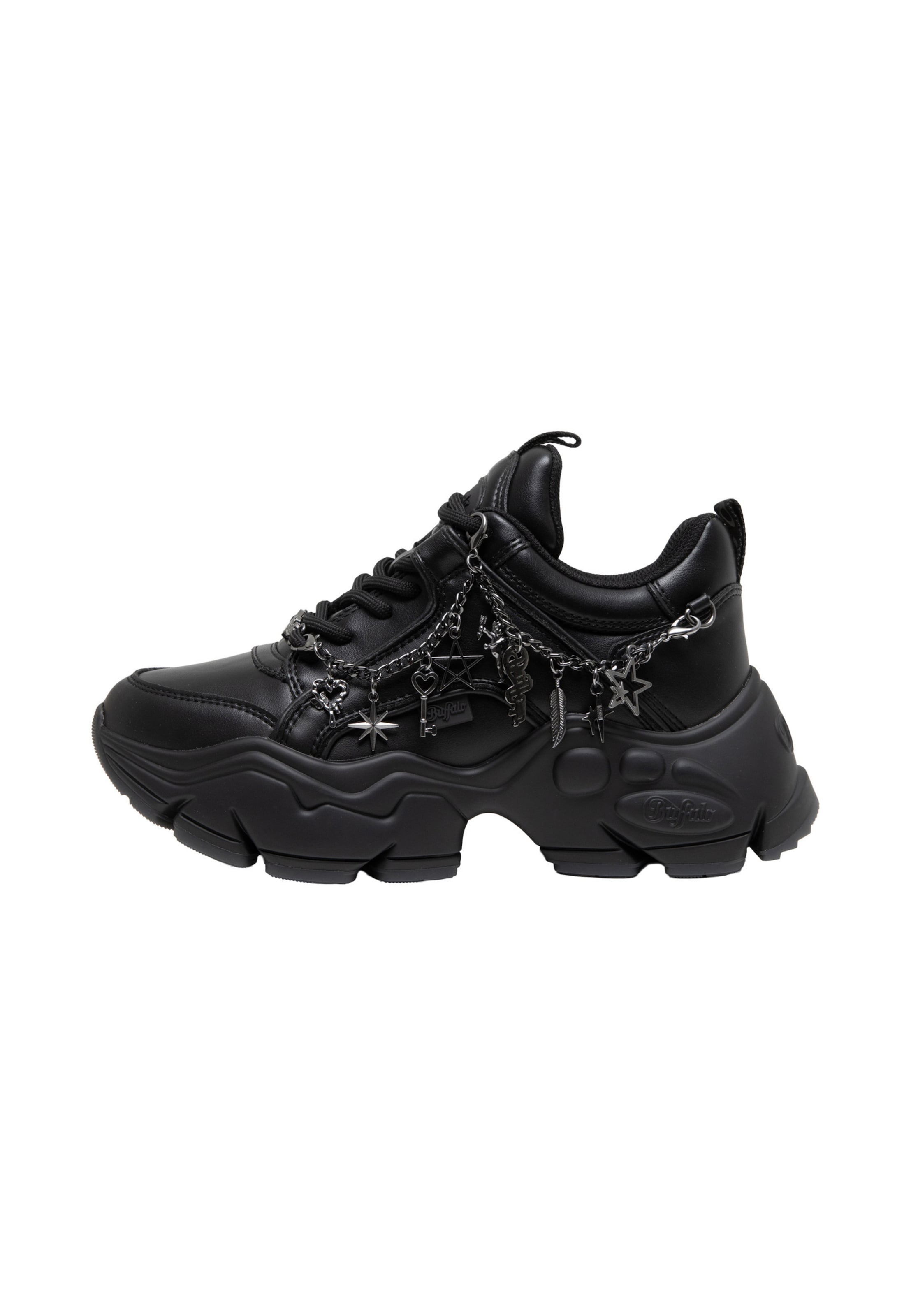 BUFFALO Baskets basses 'Binary 3.0' en 36 en noir, Vue avec produit