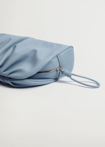 MANGO Pisemska torbica 'Cascais' | modra barva