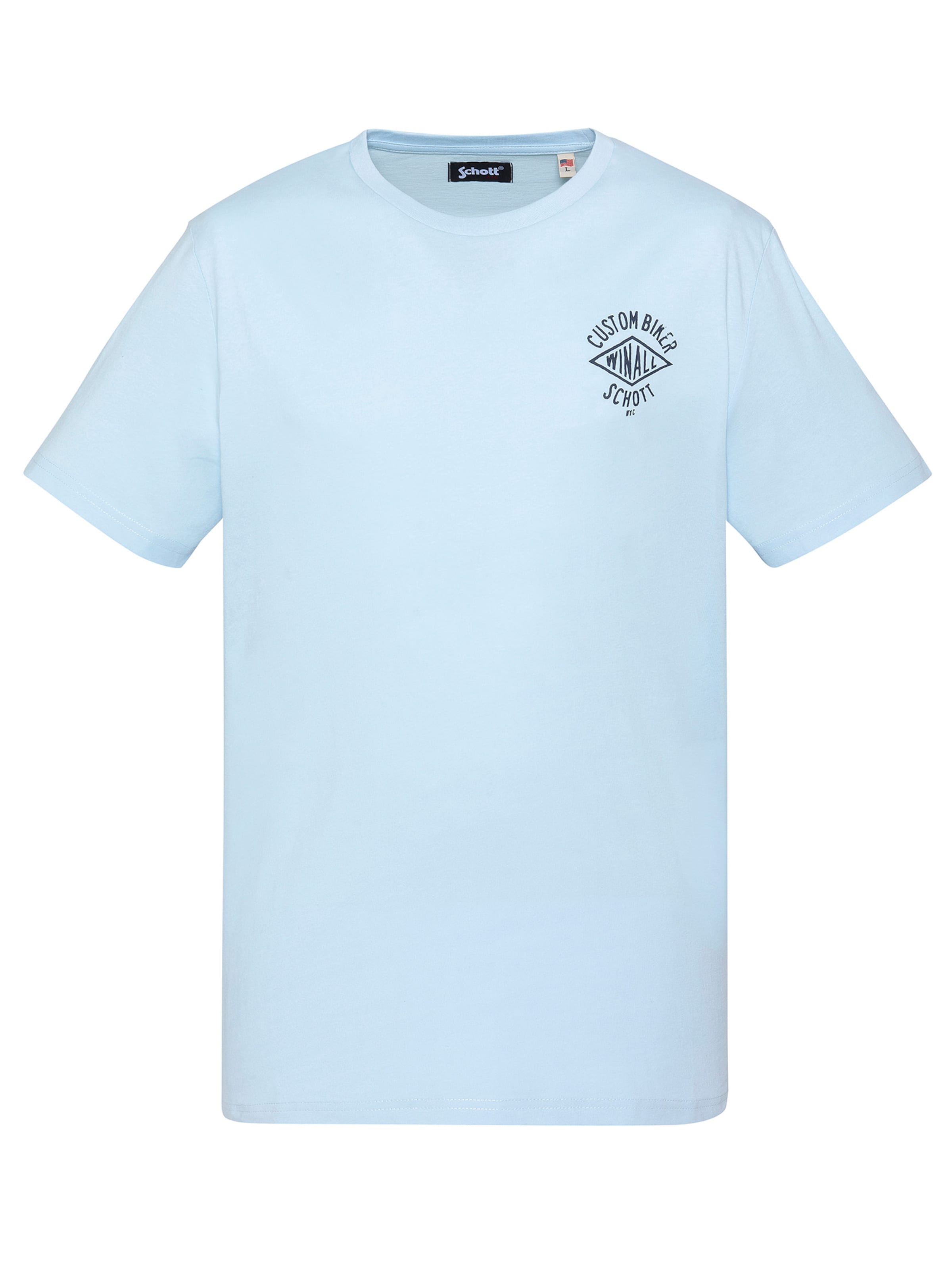 Schott NYC Shirt‌‌ in Blau: Vorderseite