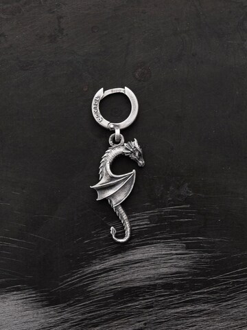 Boucles d'oreilles 'DRAGON' REYTEL en argent
