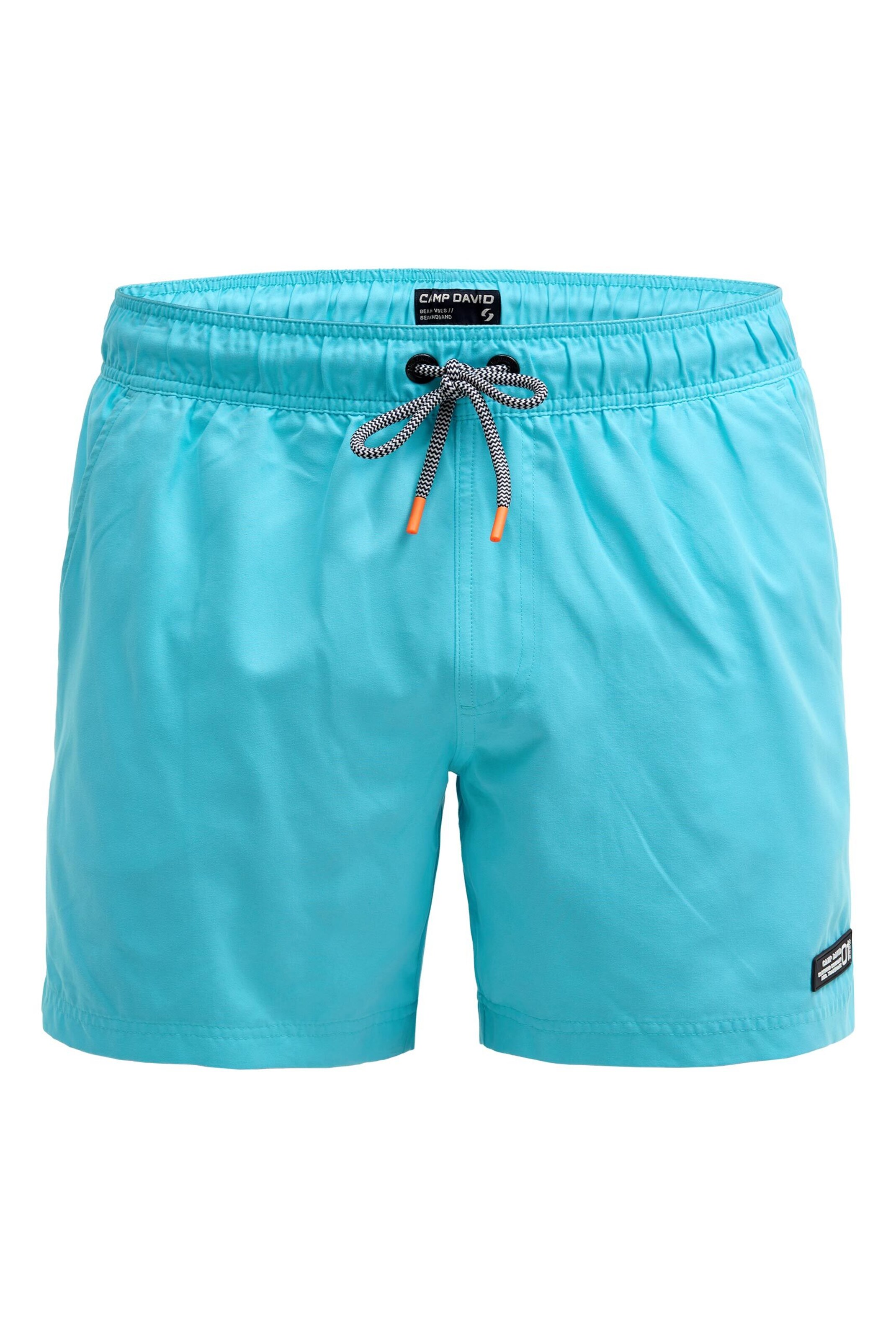 CAMP DAVID Board Shorts in Light blue, Item view