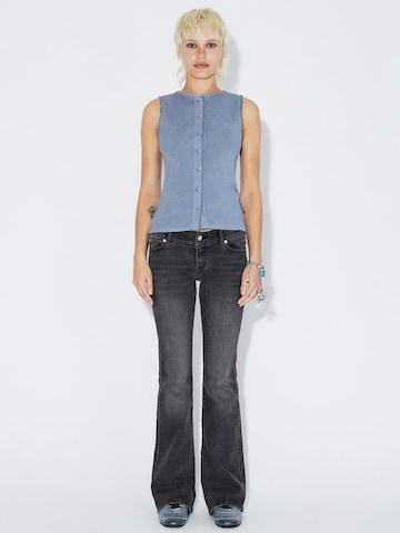 Dr. Denim Bodywarmer 'Lilja' in Blauw