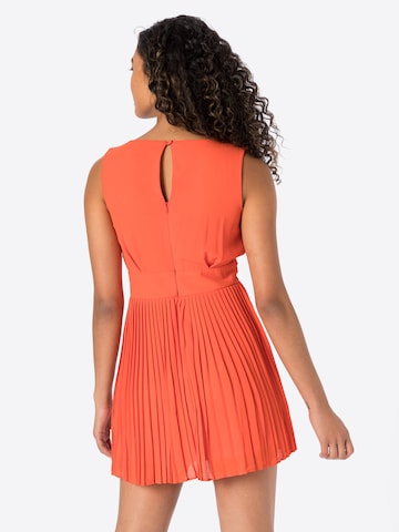 TFNC - Vestido de cocktail 'MAE' em laranja