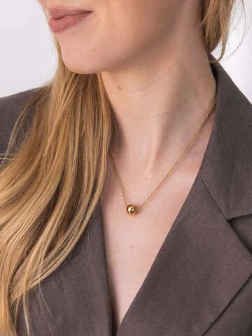 PURELEI Ketting 'Minimalist Orb' in Goud