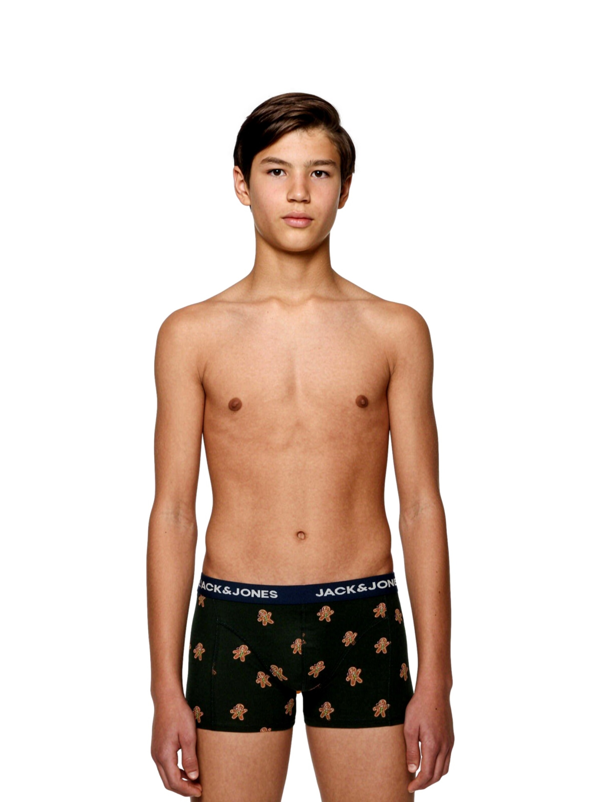 mėlyna Jack & Jones Junior Apatinės kelnaitės 'JACGATE DEER': priekis