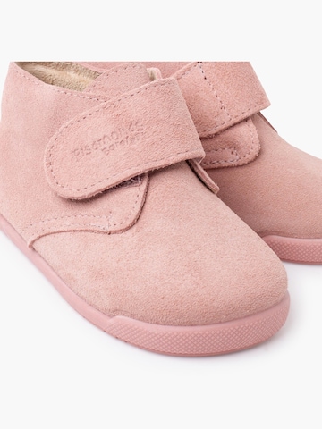 Pisamonas - Bota em rosa