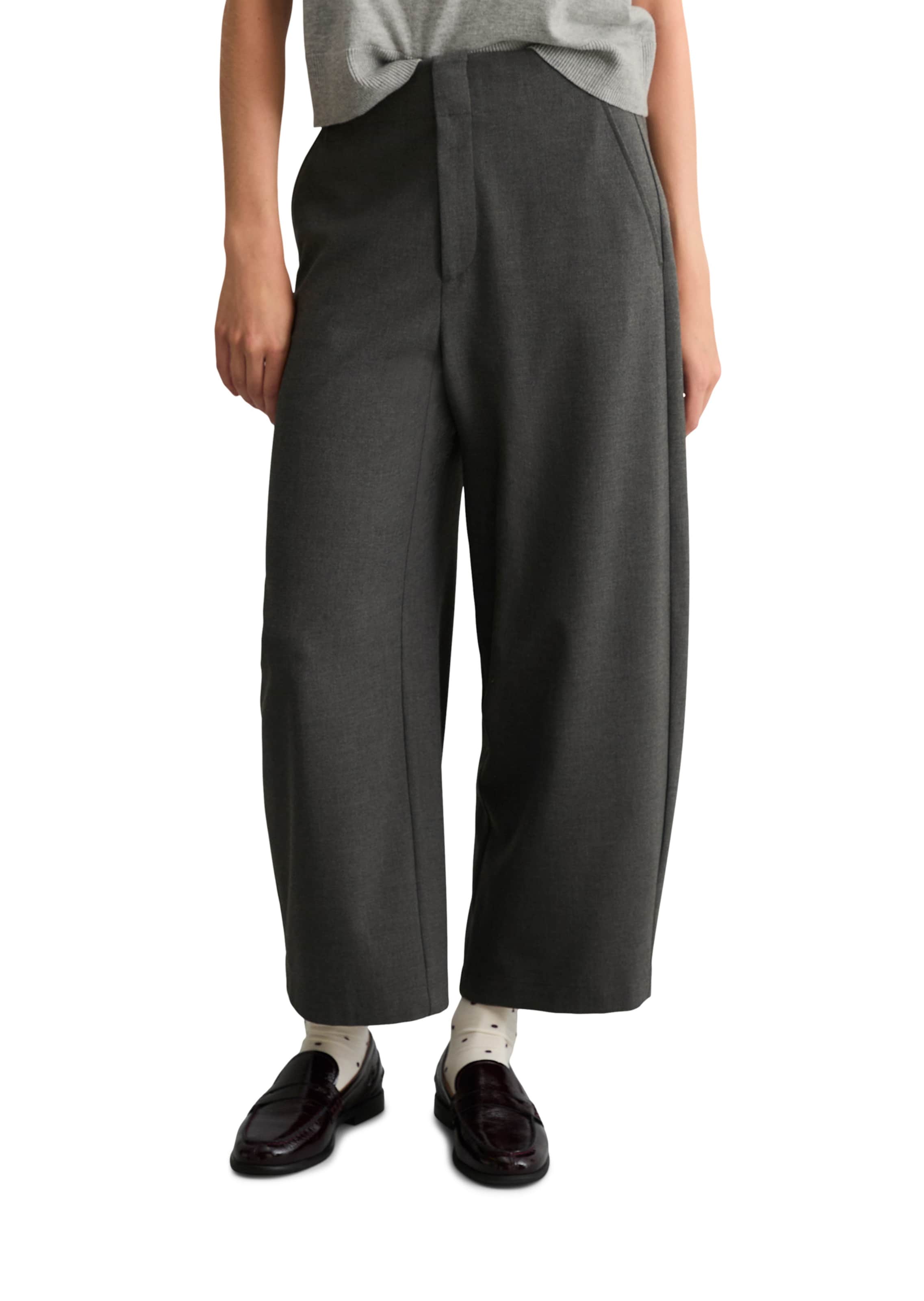 Regular Pantalon Marc O'Polo DENIM en gris : devant