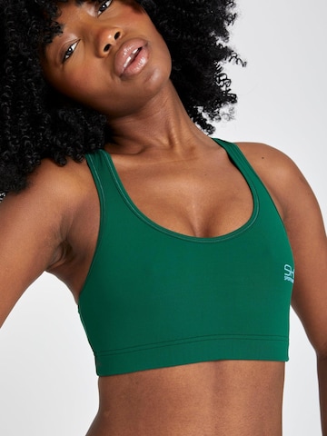 SPORTKIND Bustier Sport-BH 'Wide Straps'‌‌‌‌‌‌‌‌‌ in Grün