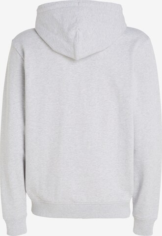 Tommy Jeans Zip-Up Hoodie 'REG ENTRY' in Grey