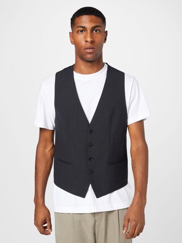 BOSS Suit vest 'Huge' in Black: front