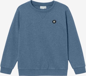 NAME IT - Sweatshirt 'VIMO' em azul: frente
