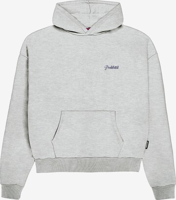 Prohibited - Sweatshirt em cinzento: frente