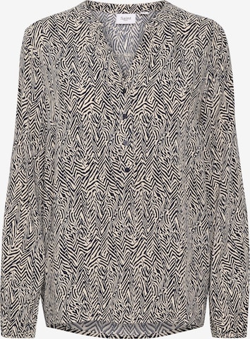 SAINT TROPEZ Blouse in Black: front