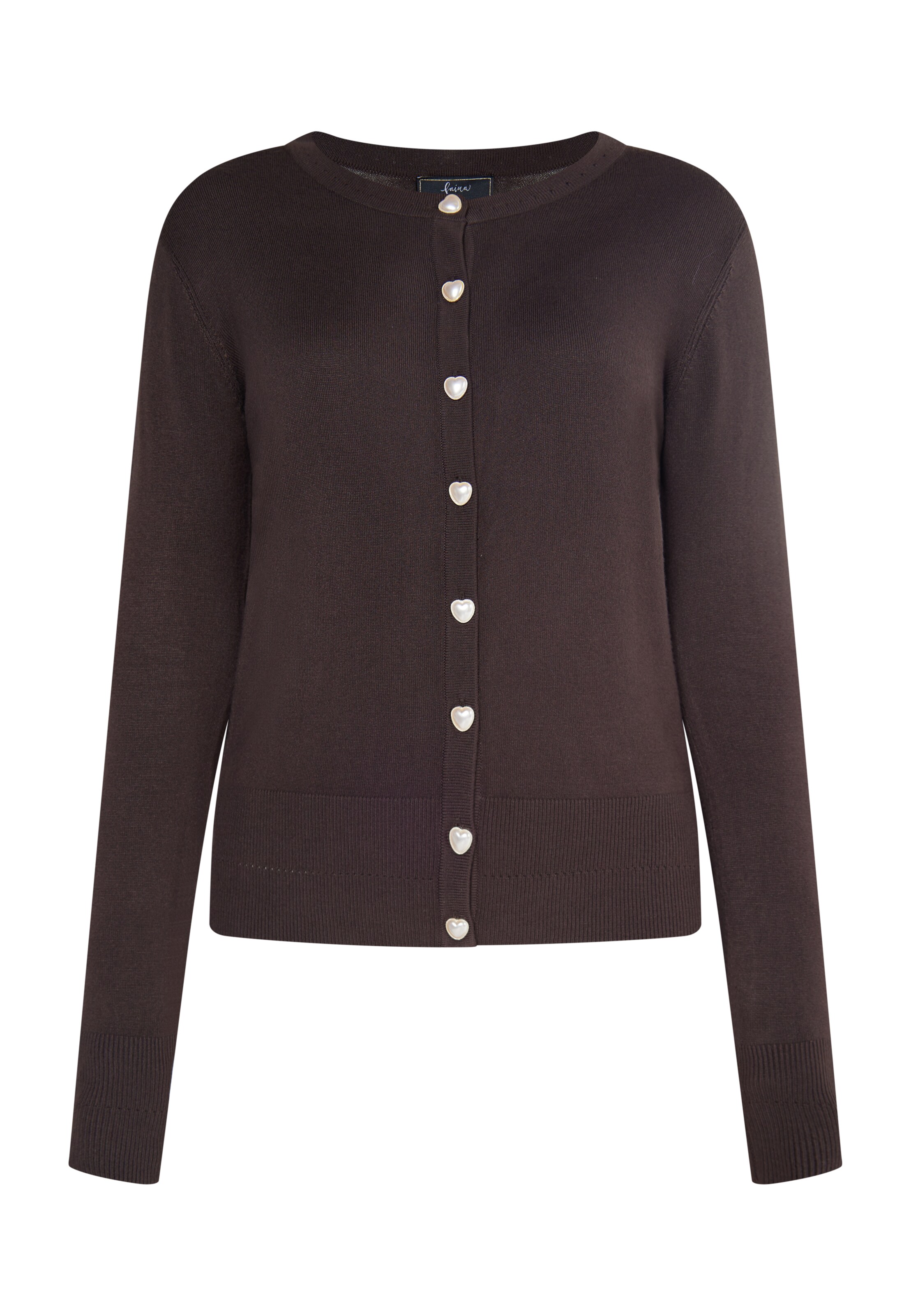 faina Kardigan – hnědá: přední strana