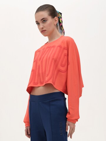 Rockupy Top 'Yaffa' in Orange: Vorderseite