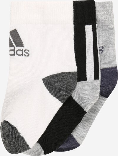 ADIDAS PERFORMANCE Športové ponožky - svetlosivá / tmavosivá / čierna / biela, Produkt
