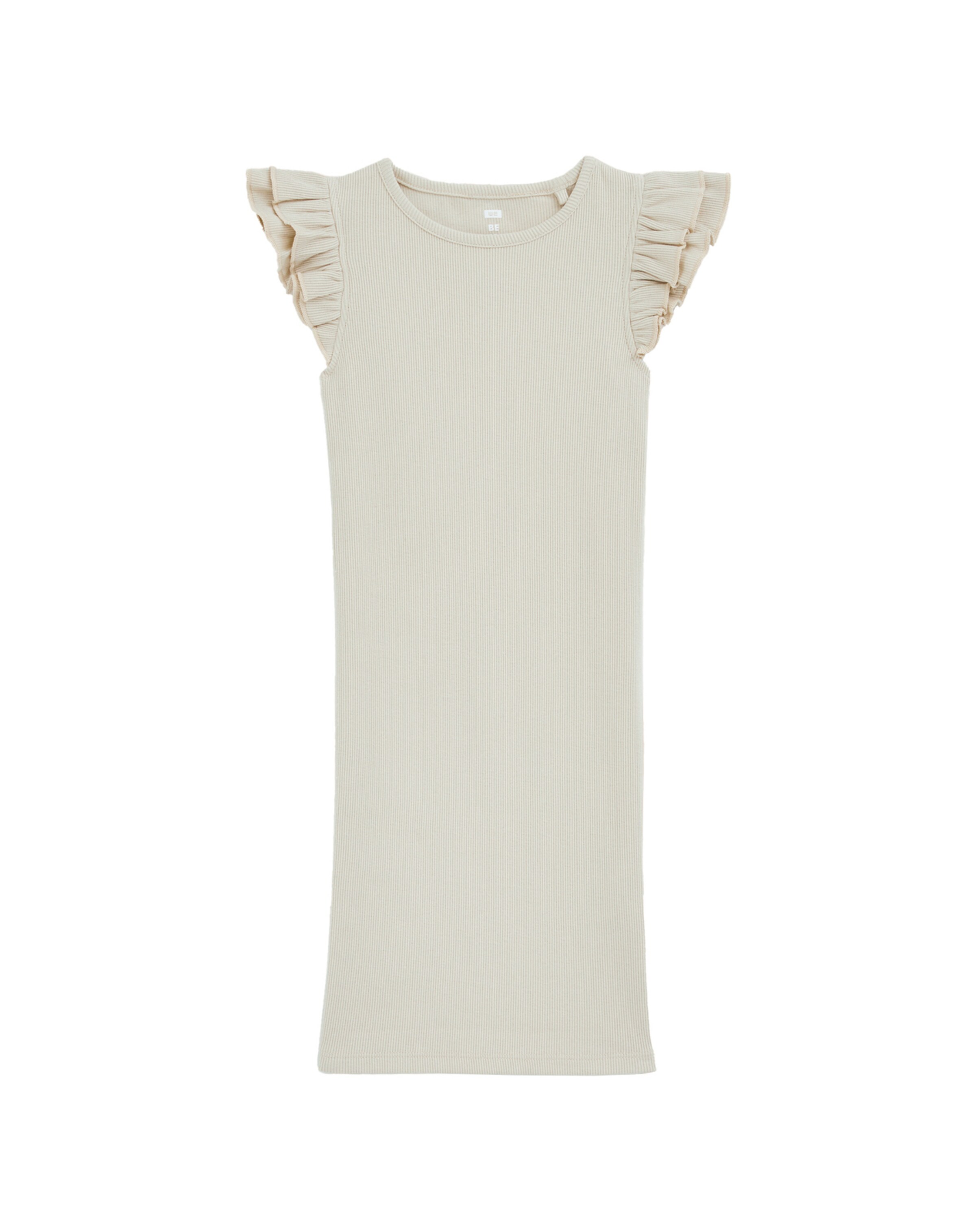 WE Fashion Φόρεμα σε μπεζ: μπροστά