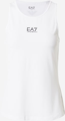 EA7 Emporio Armani Sportstopp i hvit: forside