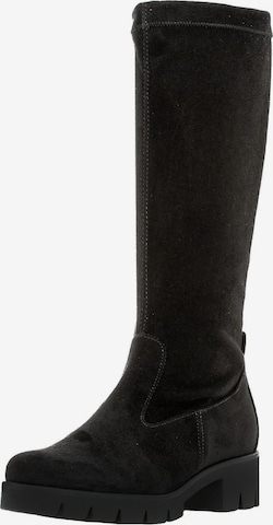 Bottes GABOR en noir : devant