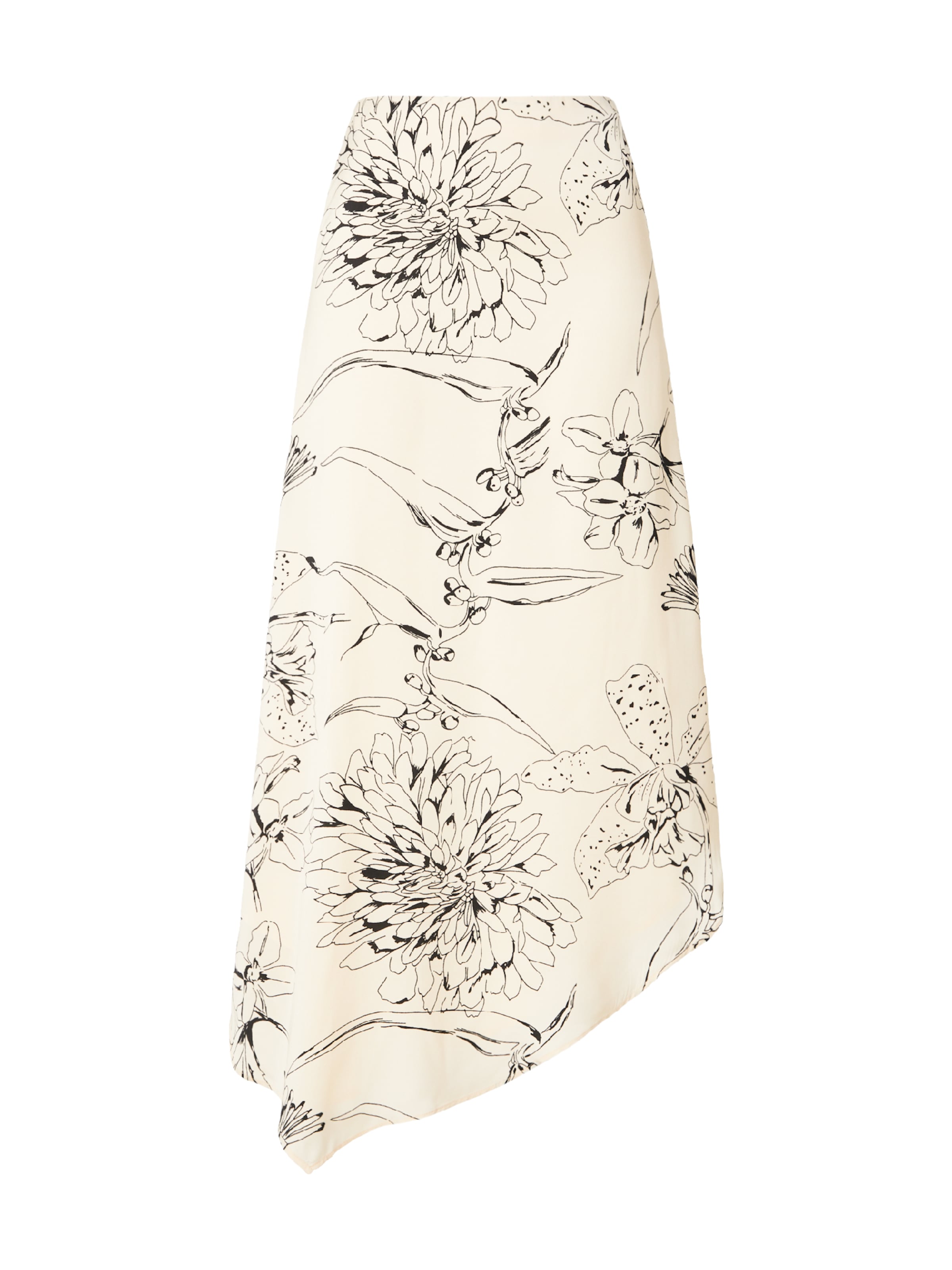 TOPSHOP Sukňa 'Mani' - Biela: predná strana