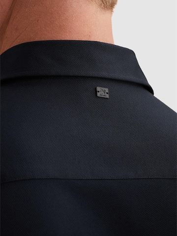 Regular fit Camicia 'Elevated Knit shirt with short sleeves' di VANGUARD in blu