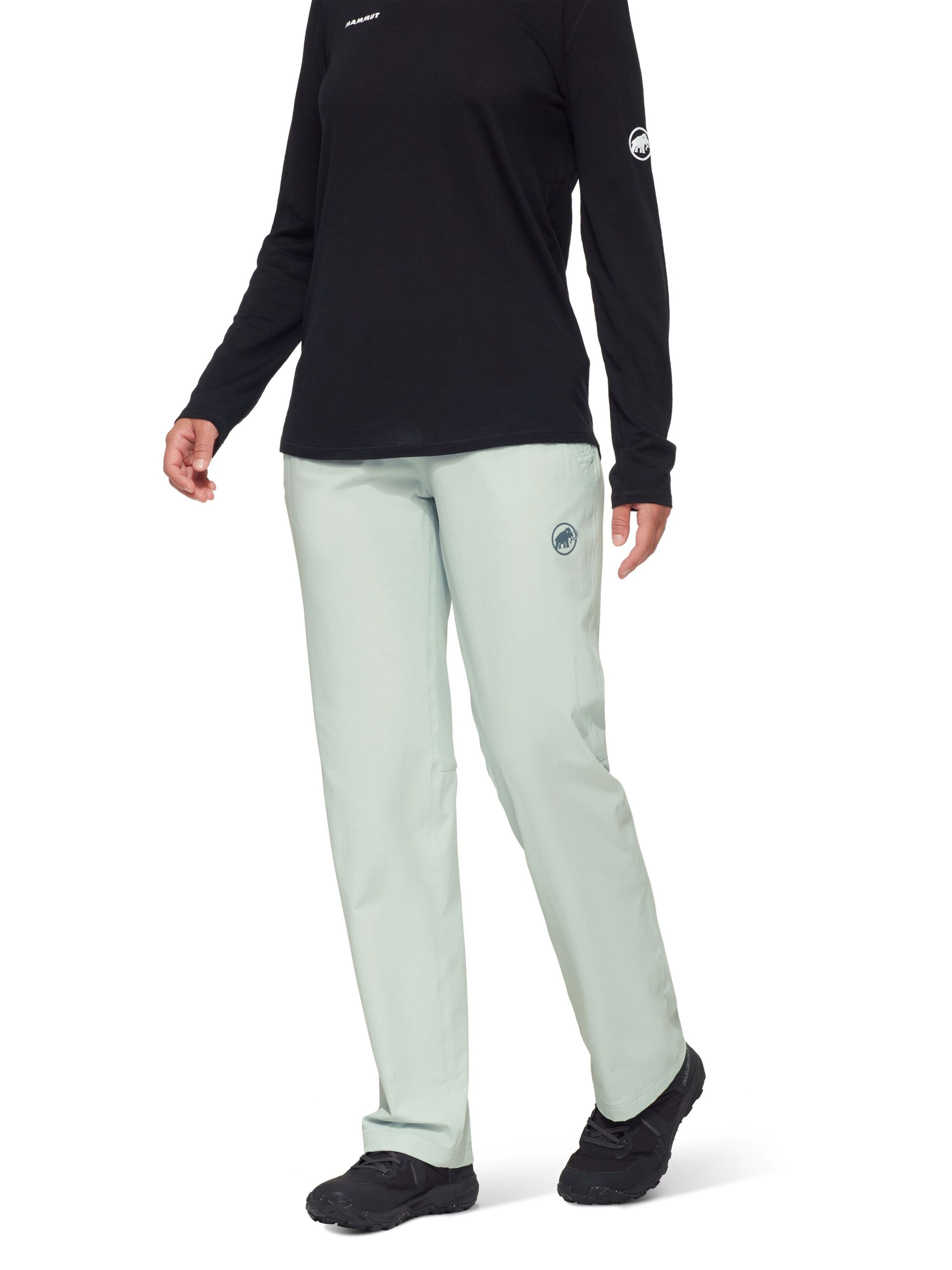 MAMMUT Regular Outdoorhose in Grün: Vorderseite