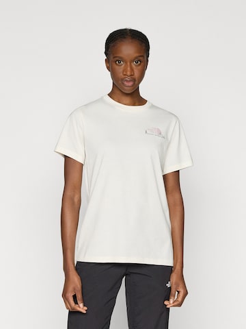 THE NORTH FACE Μπλουζάκι 'Monte' σε λευκό: μπροστά