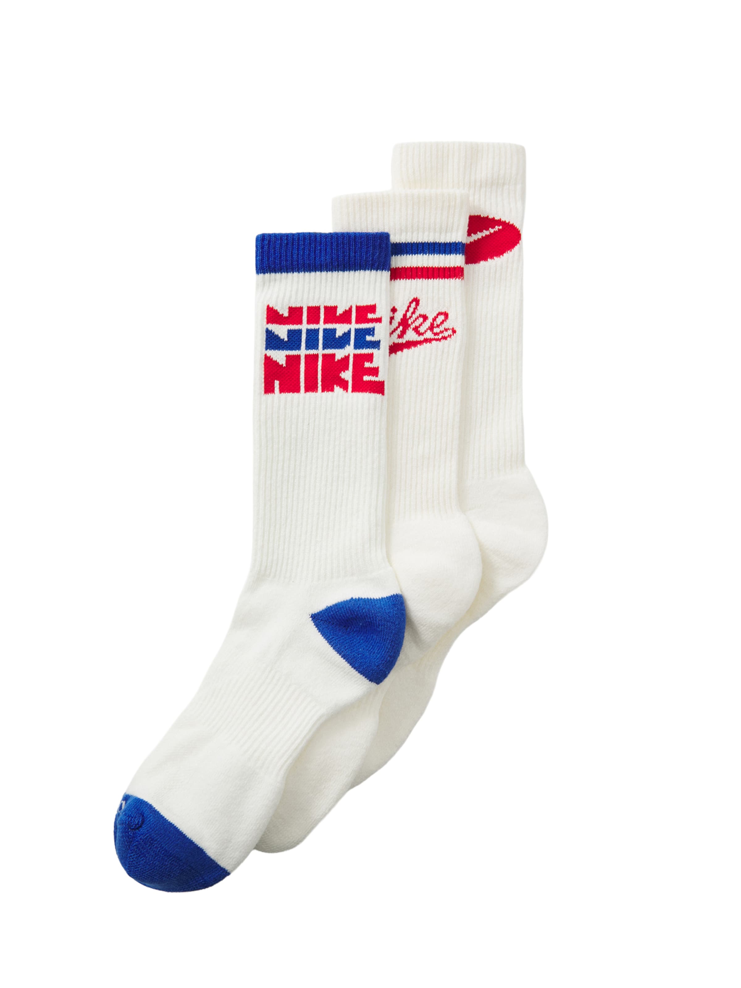 NIKE Sportssokker i blå / rød / hvid, Produktvisning