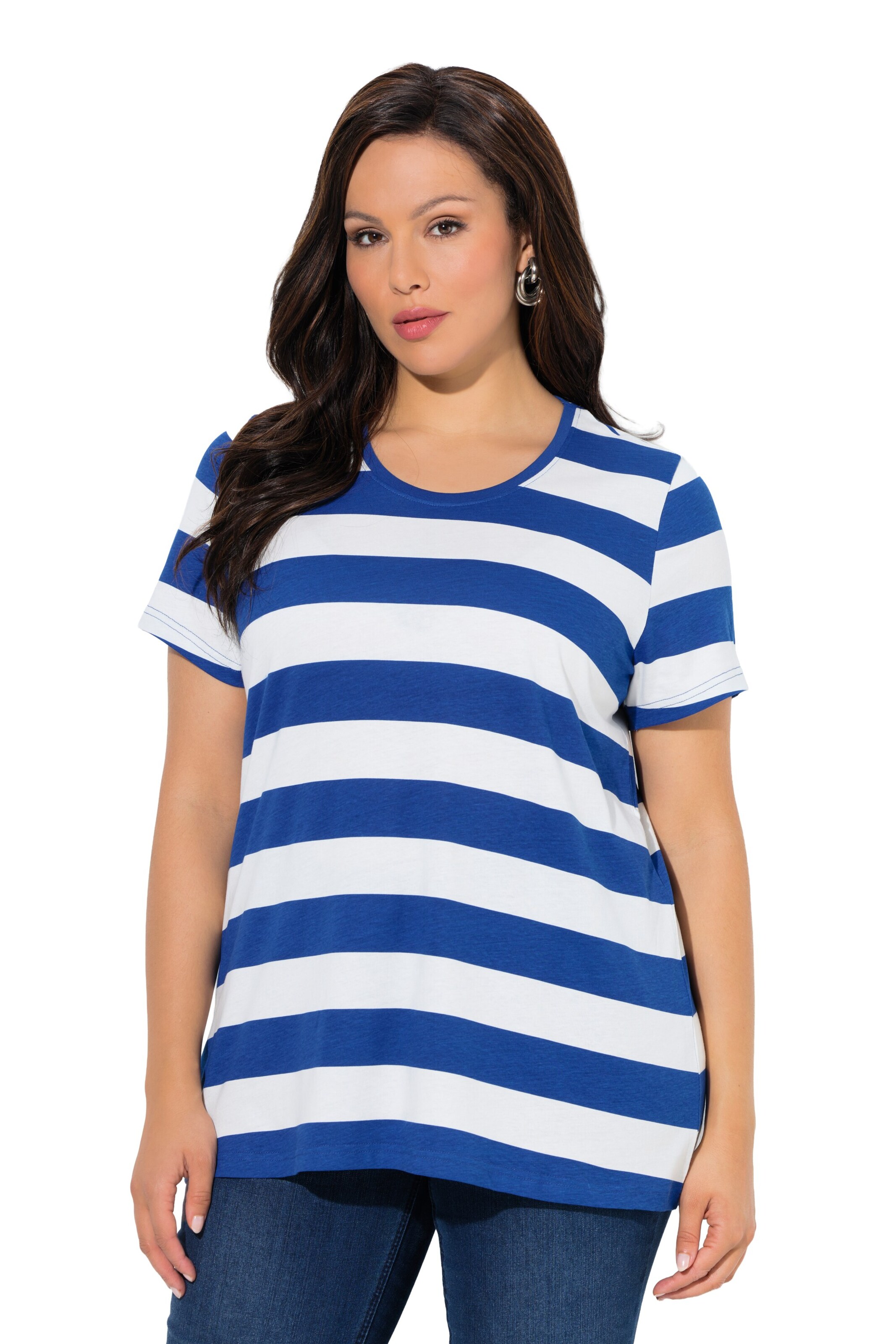 Ulla Popken Shirt in Blau: Vorderseite