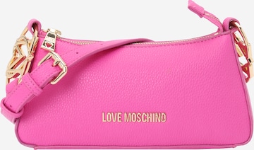 Love Moschino Olkalaukku värissä vaaleanpunainen: etupuoli