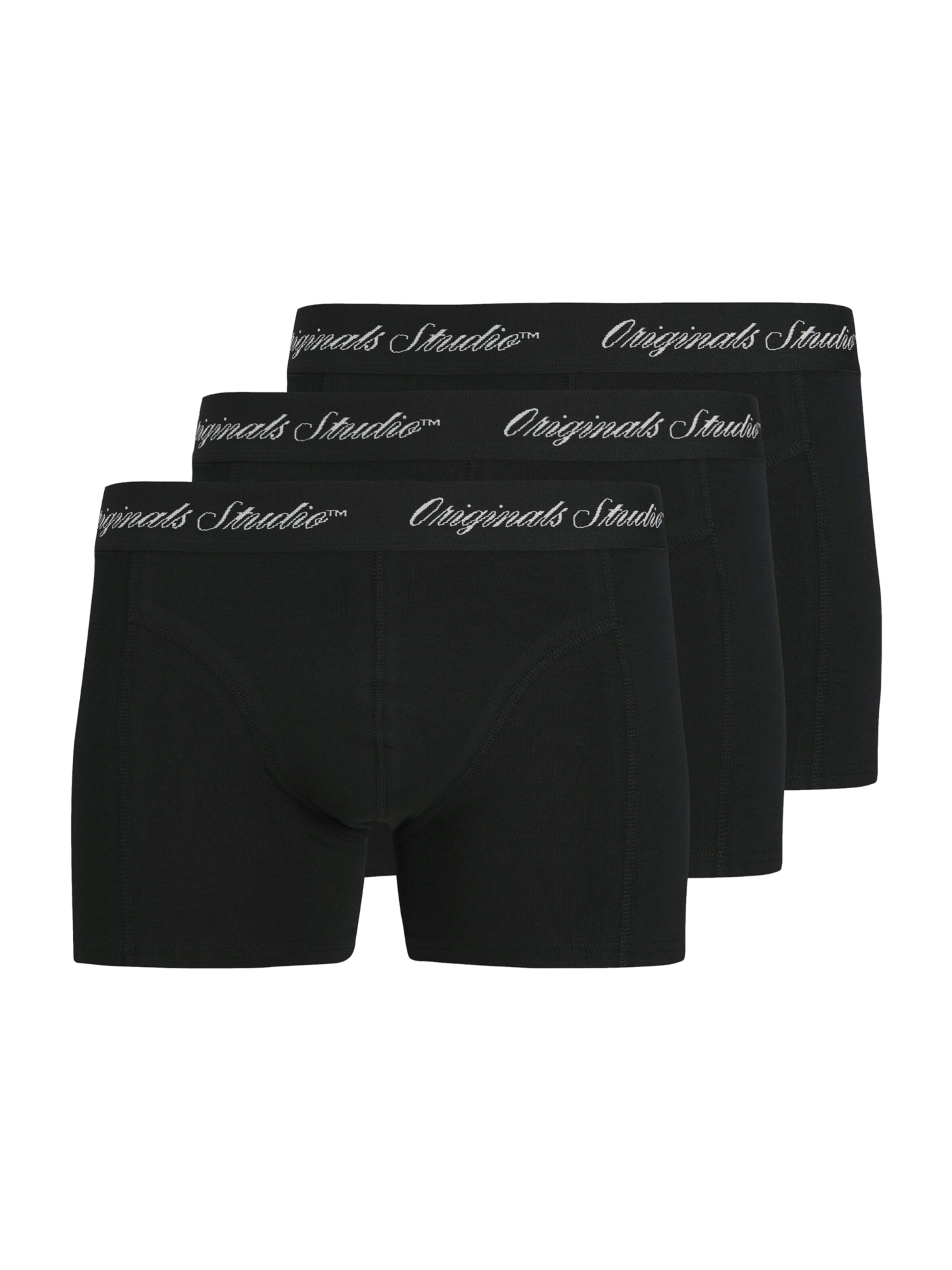 JACK & JONES Шорты Боксеры 'JACNorrebro' в Черный: спереди