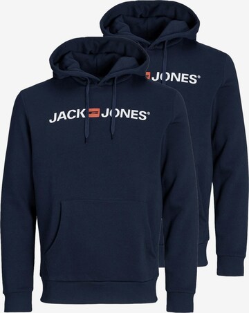 JACK & JONES Sweatshirt 'Corp' in Blue: front