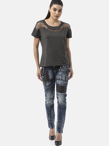 T-shirt 'WT388' CIPO & BAXX en gris