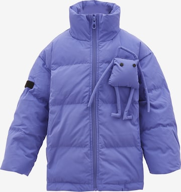 myMo KIDS Winterjas in Lila: voorkant