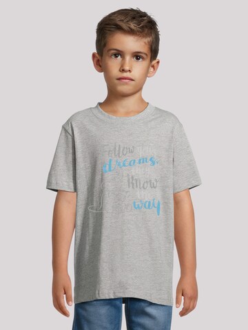 F4NT4STIC T-Shirt 'Disney Dumbo Follow Your Dreams' in Grau: Vorderseite