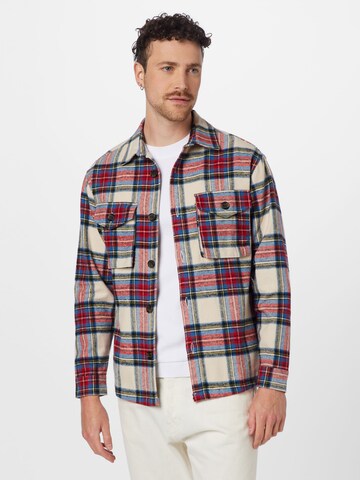 Redefined Rebel Regular fit Ing 'John' - piros: elől