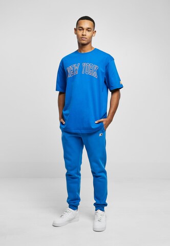 Starter Black Label Regular fit T-shirt 'New York' i blå