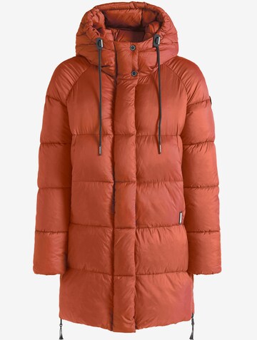 khujo Winter Jacket ' NIDALEE ' in Red: front