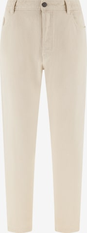 smėlio Boggi Milano Prigludęs Džinsai: priekis