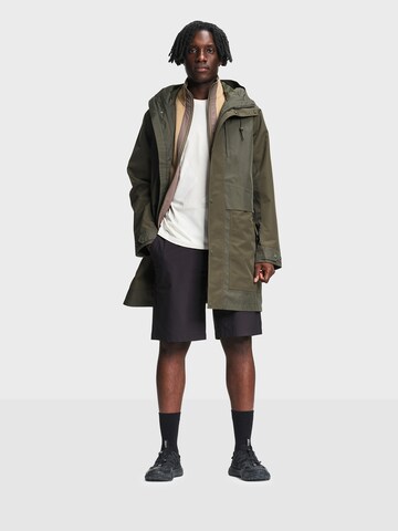 AIGLE Between-seasons parka 'T-Kit' in Green