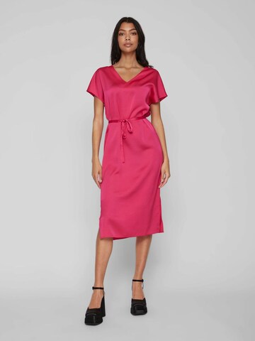 VILA Платье в Ярко-розовый