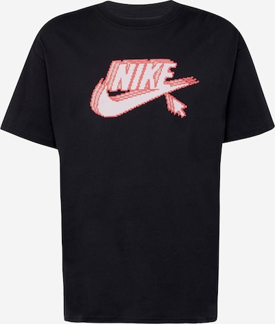 Nike Sportswear Μπλουζάκι 'Futura' σε ροζ / μαύρο / λευκό, Άποψη προϊόντος