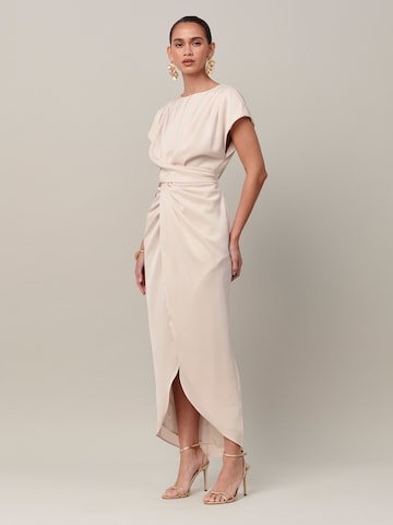 Sável - Vestido 'Sissy' em bege