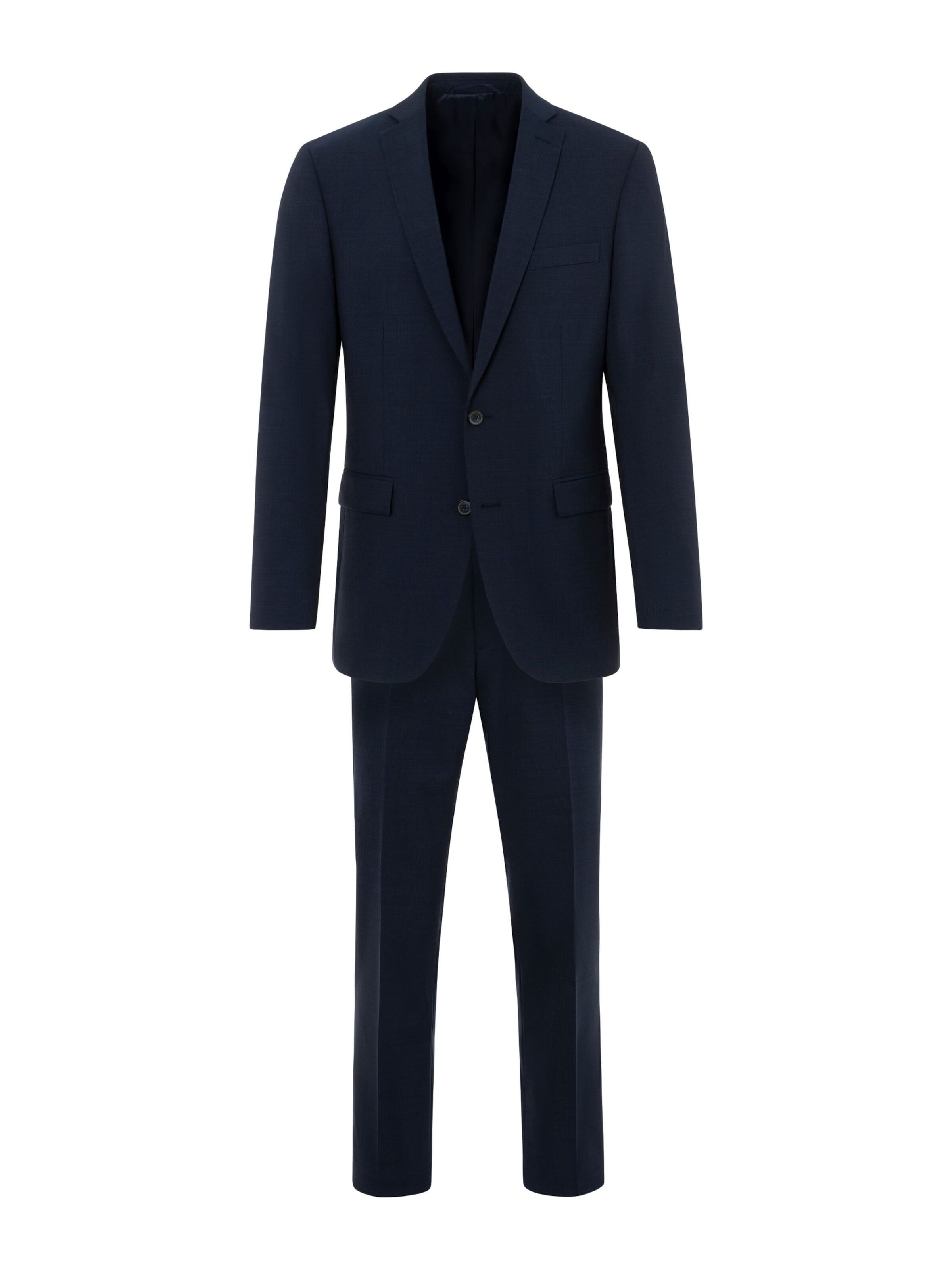 Thomas Goodwin Slimfit Anzug in Blau: Vorderseite