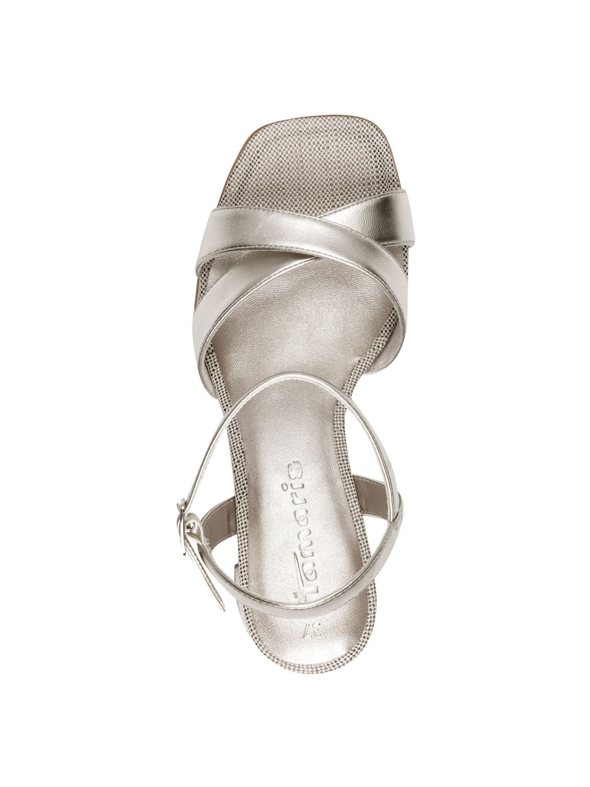 Sandales Tamaris en argent