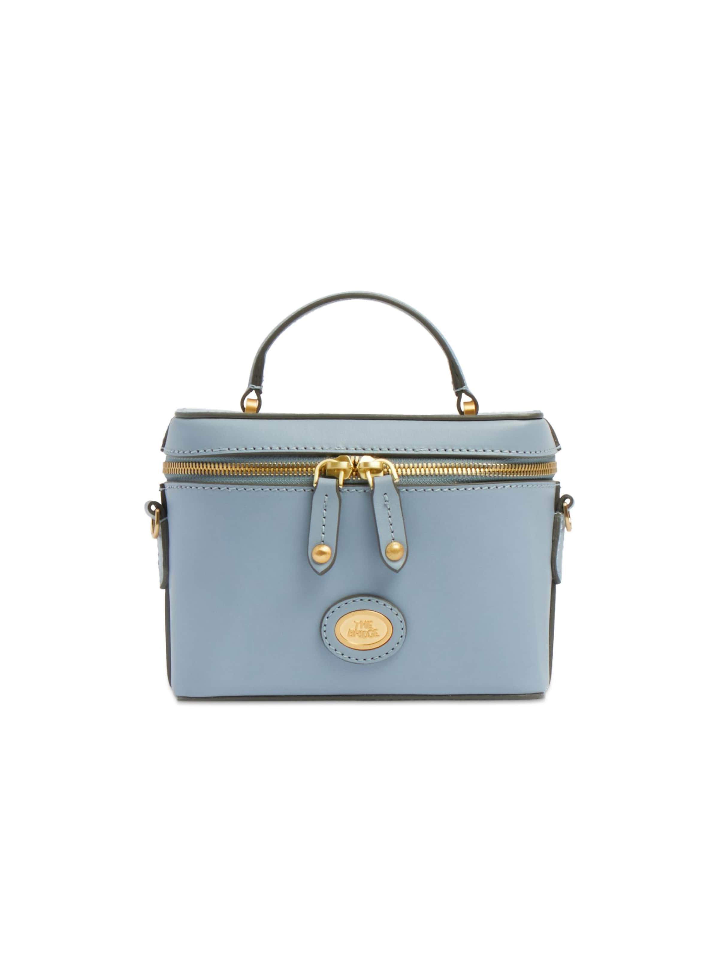 The Bridge Crossbody bag in Blue: front