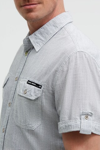CAMP DAVID Slim fit Button Up Shirt in Blue