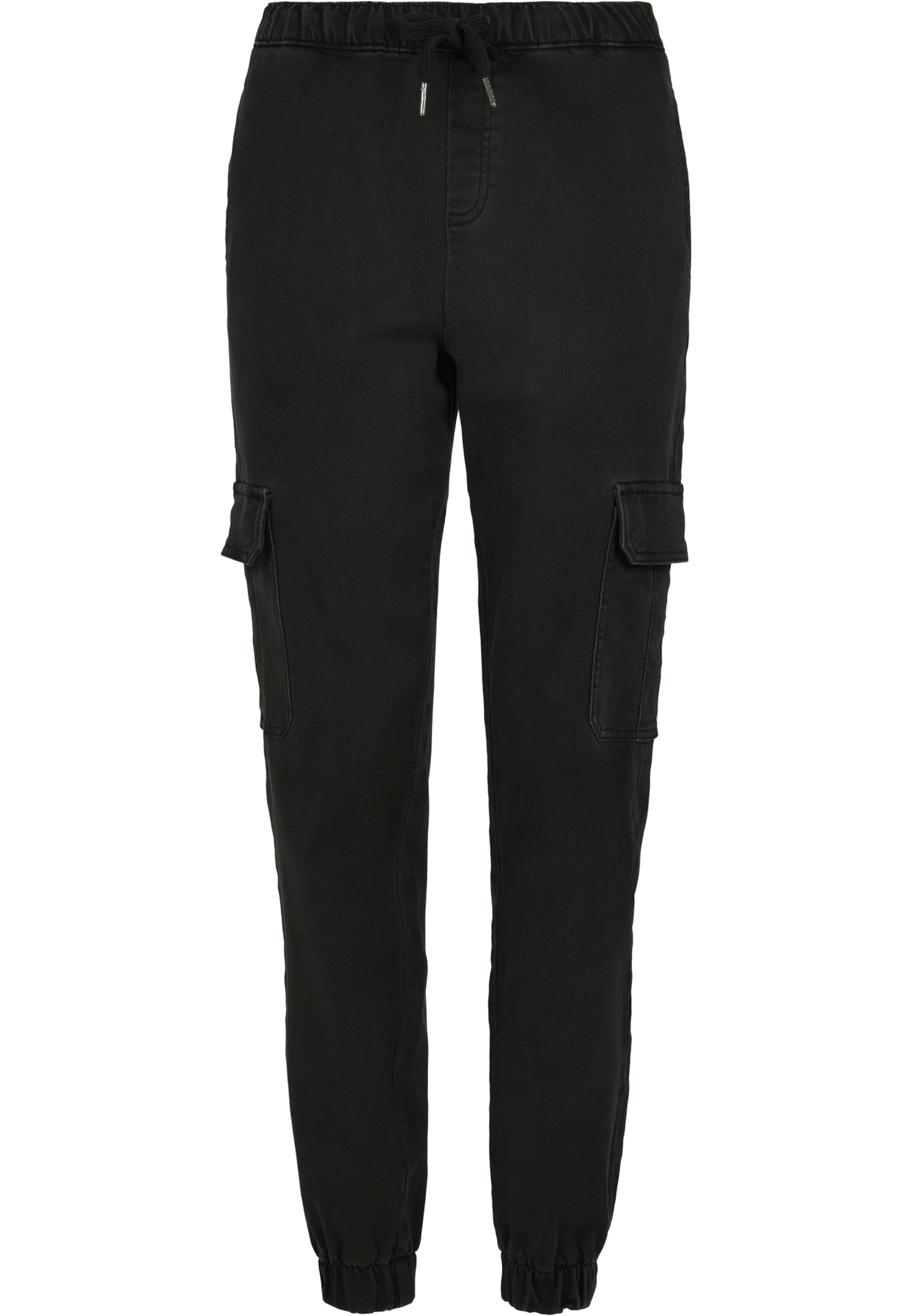 Tapered Pantaloni cargo di Urban Classics in nero